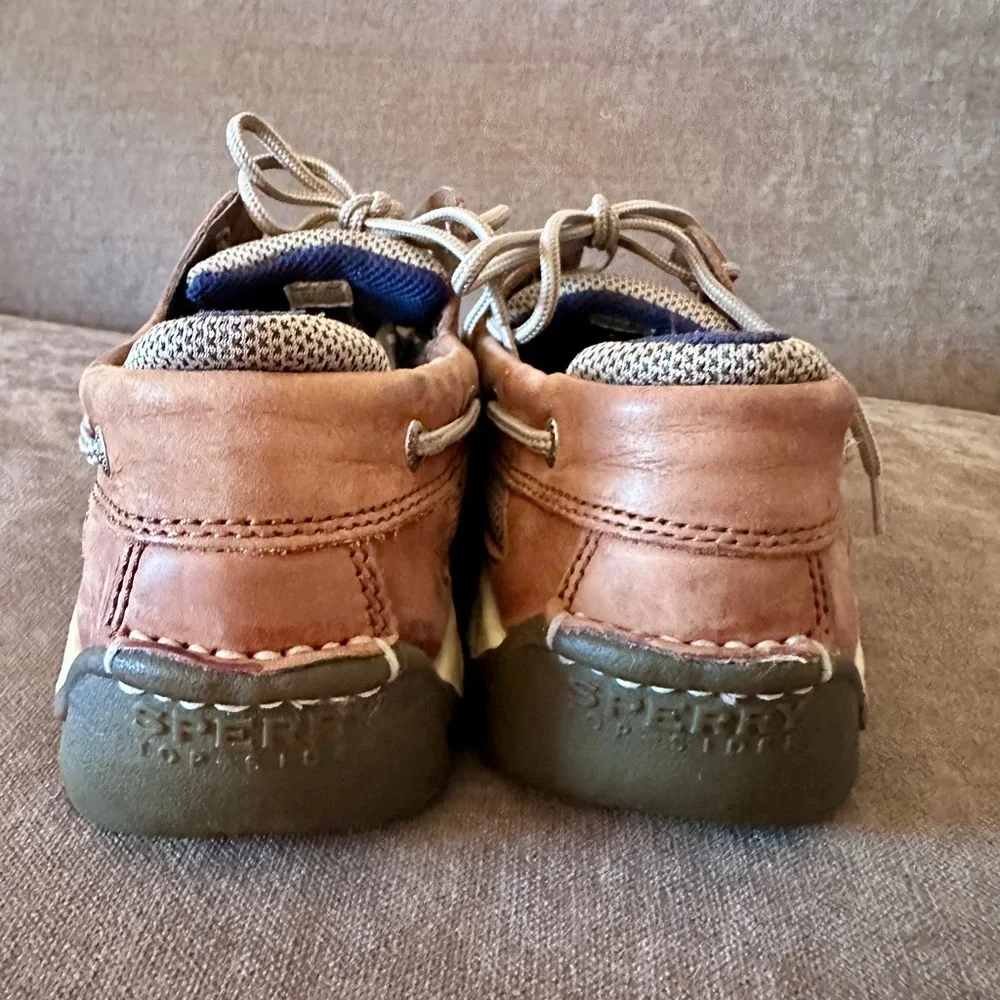 SPERRY Top-Sider Men's Shoes Billfish 2 Eye Boat Shoe, Tarpon Tan/Brown 9M